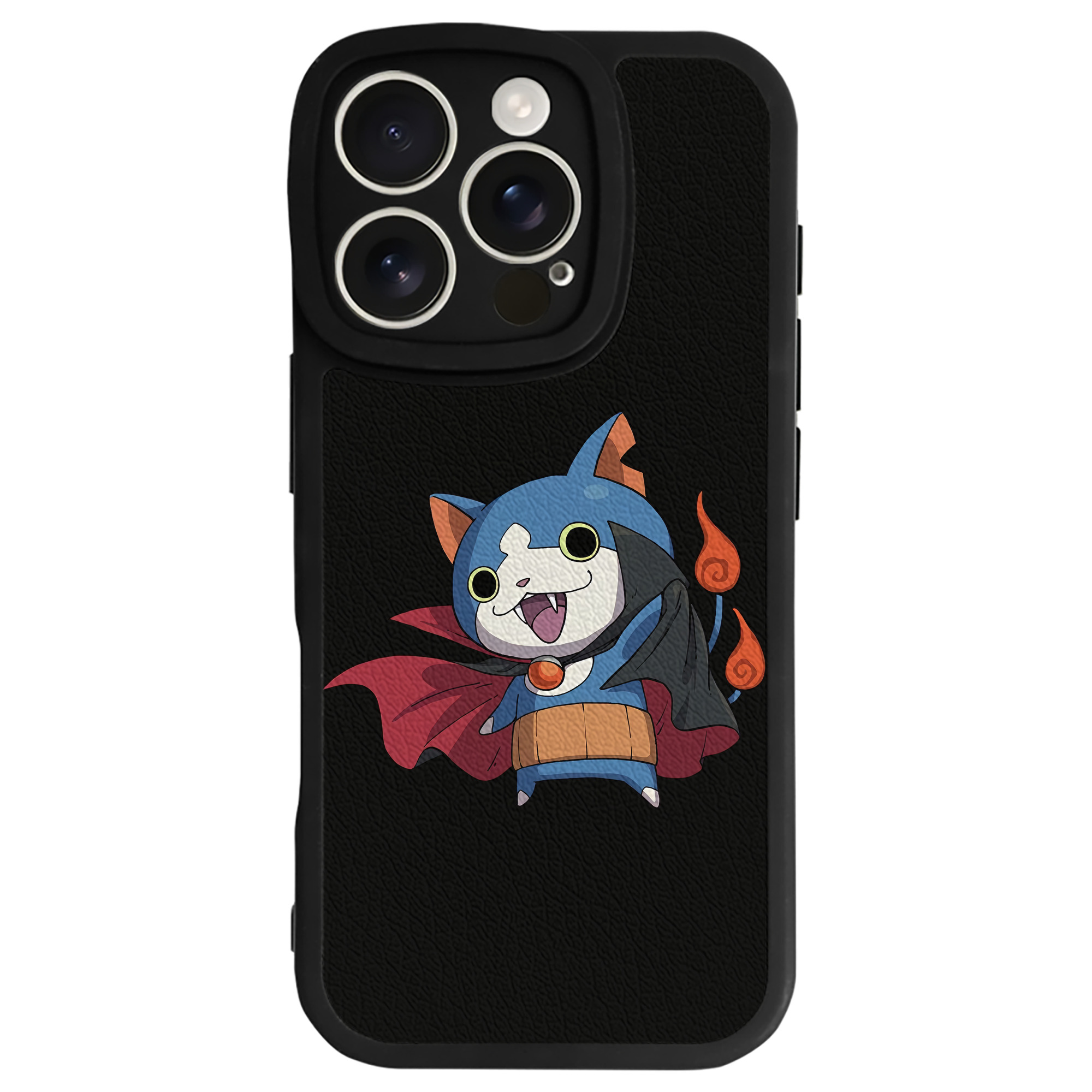 （画像用） 妖怪ウォッチ Yo-kai Watch 【iPhone 16シリーズ対応】シリコンスマホケース（レザー調） 材質：シリコン